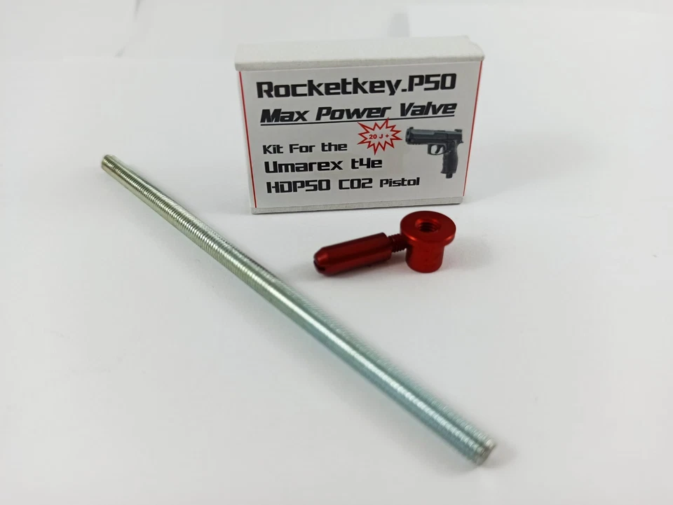 SMB Rocketkey.P50 HDP50 MAX POWER VALVE 20+ Joule Exportventil HDP 50 actualización de afinación