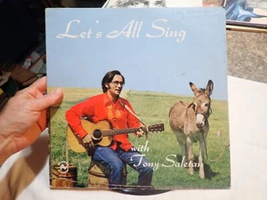 Let's All Sing with TONY SALETAN Western folk music Western ITV Records - Picture 1 of 5