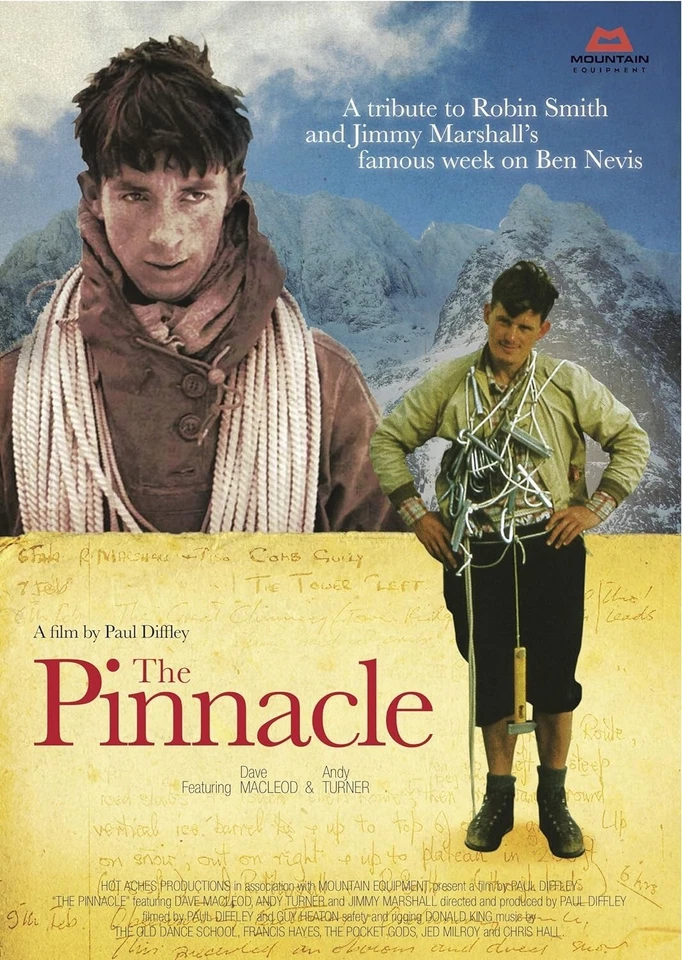 THE PINNACLE Ben Nevis ROBIN SMITH JIMMY MARSHALL Dave Macleod (UK RELEASE) DVD - Image 1 of 1