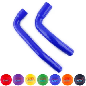 Kit de manguera de radiador de silicona azul para 1987-2006 jeep wrangler tj/yj sahara rubicón - Imagen 1 de 12