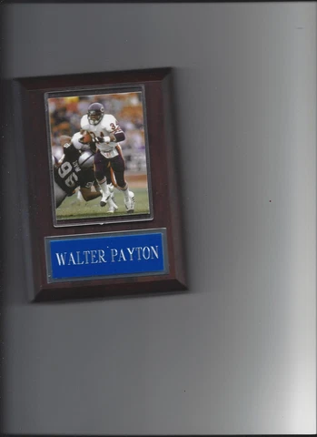 WALTER PAYTON PLAQUE CHICAGO BEARS FOOTBALL NFL Cover
