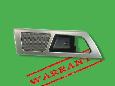 2009-2011 Jaguar XF X250 porta traseira esquerda do lado do motorista painel maçaneta acabamento enfeite - Imagem 1 de 4