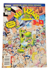 Mr. Lizard 3-D #1 Now Comics 1993, Newsstand, No Glasses or Capsule