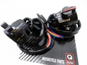 KAWASAKI KZ900A 76-77 FORSETI LEFT RIGHT HANDLEBAR SWITCH BLOCK ASSEMBLY SET - Picture 1 of 8