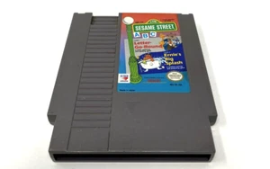 Sesame Street ABC Letter Go Round And Ernie’s Big Splash NES FREE SHIPPING - Picture 1 of 3