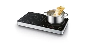 Placa de inducción doble SILVERCREST SDI 3500 E1, nueva, VPs - Imagen 1 de 3