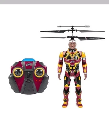 LEBRON JAMES NBA Cavaliers RoboJam Infrared Helicopter WORLD Tech Toys Brand New - Image 1 of 2