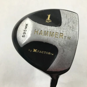Hammer Driver by X Factor # 1 Right Handed 10 Degree 595MM Golf Driver - Picture 1 of 13