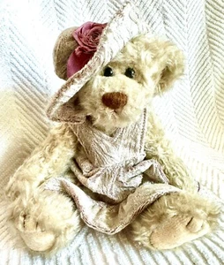 TY Beanie Baby The Attic Treasures Collection Darlene Bear with Dress and Hat - Picture 1 of 6