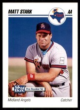 1992 SkyBox Team Sets AA Matt Stark Midland Angels #470