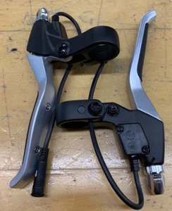 SET FRONT / REAR E-Brake Cutoff Brake Lever Electric Bike Bafang BBS02 BBSHD - Picture 1 of 2