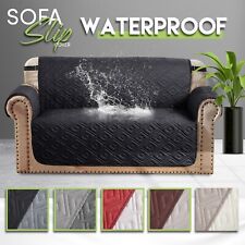 Waterproof Sofa Slip Cover Quilted Sofa Covers Dog Pet Furniture Protector Throw