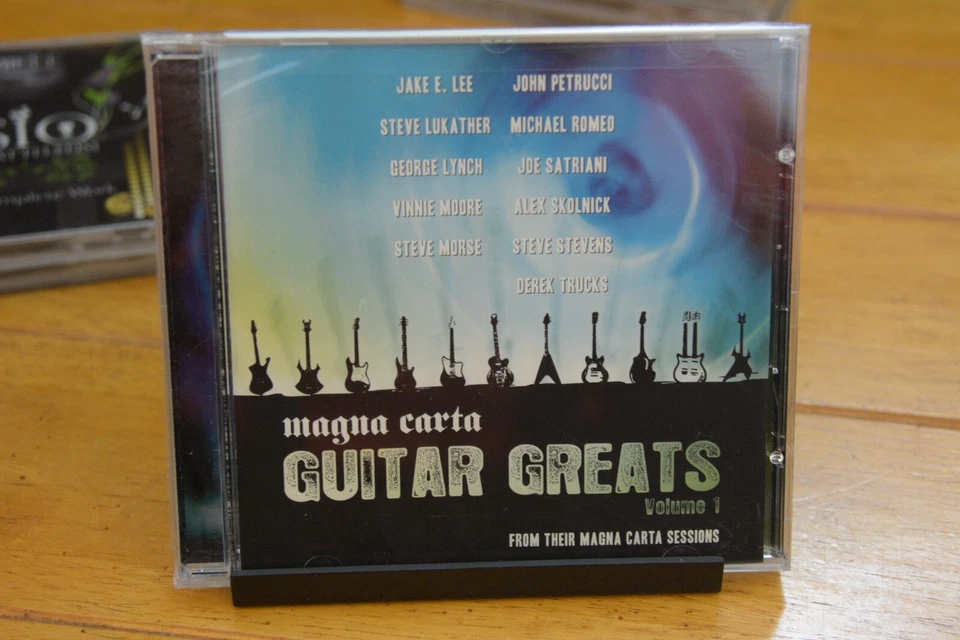 РАЗЛИЧНЫЕ «MAGNA CARTA ГИТАРА GREATS ТОМ 1» CD [НОВЫЙ ЗАПЕЧАТАННЫЙ] РЕДКАЯ РОК [189] - Изображение 1 из 4
