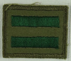 1955-1964 Patrol Leader Position Patch Coarse Twill Gauze Back - Picture 1 of 2