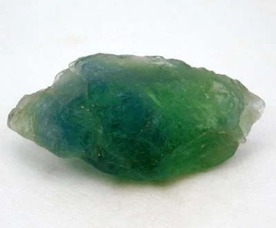 Piedra preciosa suelta certificada rugosa transparente fluorita natural de 251,15 quilates Foto 1 de 4