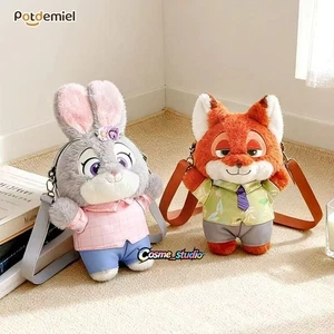 New Zootopia Doll Crossbody Bag Cartoon Judy Hopps Shoulder Bag Holiday Gift  - Picture 1 of 14