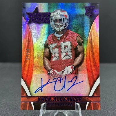 2015 Panini Rookies & Stars Kwon Alexander Rookie Auto Purple Holo #37/50 - Image 1 of 2