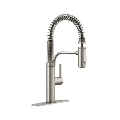Kohler R43211-VS Provo Pulldown Kitchen Faucet Vibrant Stainless Finish - Image 1 of 4