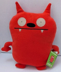 DAVE DARINKO POUPÉE LAIDE NEUVE ROUGE 14 pouces éraflures mineures - Photo 1/7