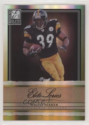 2007 Donruss Elite Elite Series Gold /1000 Willie Parker #ES-14 - Image 1 of 2