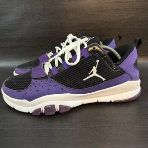 Jordan Trunner Dominate Mens size 8.5 Black Purple Training Trainer Shoes - Picture 1 of 11