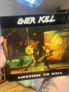 Overkill. Live Album Vinyl. Lifetime To Kill. Fab Condition. V Rare. 1 On EBay. - Picture 1 of 7