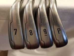 Used Callaway Mavrik Max Iron Set (7-PW) 4 Irons Graphite Project 5.0 Senior LH - Picture 1 of 9