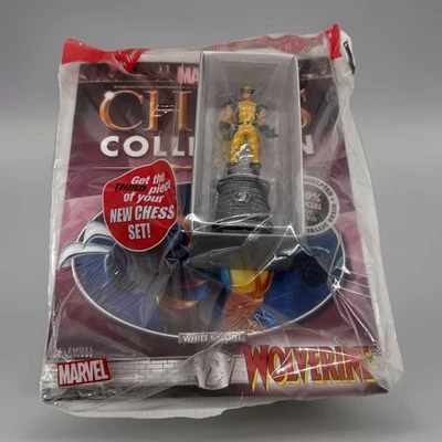 Pieza de ajedrez Marvel/Eaglemoss con cargador - Wolverine Foto 1 de 2