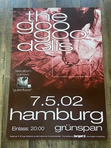 Vintage 2002 The Goo Goo Dolls German Euro Concert Poster Gutterflower Release - Picture 1 of 8