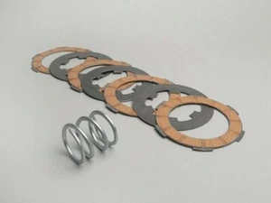 Juego de 4 placas de embrague y resortes Vespa Smallframe V50 V90 SS90 V100 PV125 ET3 PK - Imagen 1 de 1