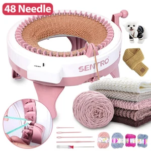 Knitting Machine 48 Needles Crochet Machine with Row Counter for Adults Kids USA - Picture 1 of 18