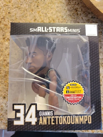 NBA smAll-STARS minis Giannis Antetokounmpo Rare Black Statement Uniform Bucks Cover