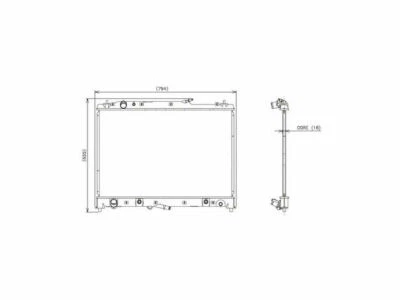 Radiador Denso 21185VN 2010 2008 2013 2009 2011 2012 para Mazda CX9 2007-2015 Foto 1 de 2
