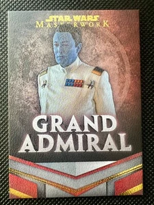 Grand Admiral Thrawn Canvas 24/25 ๐ฅ 2024 Topps Star Wars Masterwork HG-19 - Picture 1 of 2