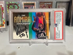 1992 Skybox David Robinson Admiral Comes Prepared Gold Auto - PSA/DNA 10 - Picture 1 of 2