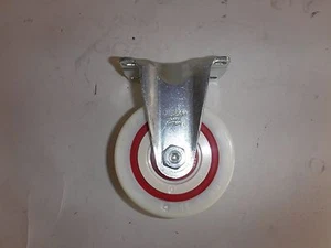 NEW Blickle B-POW 100K-12-FK Fixed Caster, 4" Wheel Diameter, 400 lb. (T) - Picture 1 of 5