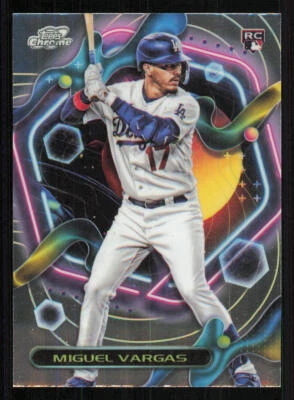 2023 Topps Cosmic Chrome #21 Miguel Vargas RC - Image 1 of 2