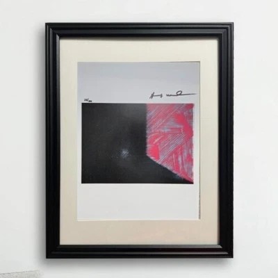 Andy Warhol Hand-Signed Original Print With COA & +$3,500 USD Appraisal Included - Image 1 of 4
