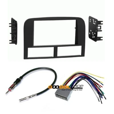 Kit de instalación de tablero estéreo de radio de coche arnés de cables para Jeep Grand Cherokee 2002-2004 Foto 1 de 3