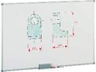 faibo 840–1Magnetic Lacquered Whiteboard 45x 60cm, White, Units Contained: 