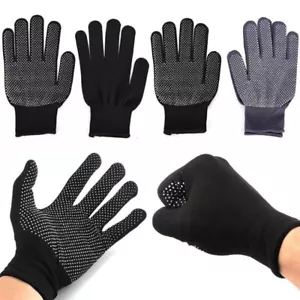 1 Pair Heat Resistant Gloves Curling Protective Heat Proof for Hair Straightener - Picture 1 of 5