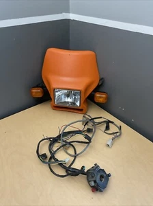 OEM FACTORY 1995 KTM 250 300 Headlight Shroud with Turn Signals - Picture 1 of 10
