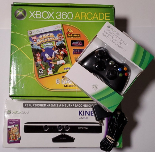 Xbox 360 Branco Usado Arcade Desbloqueado Com Controle E Fonte