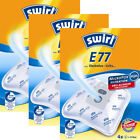 SWIRL E 77 MicroPor® PLUS / 12 Beutel + 3 Filter / für Electrolux, Volta uvm.