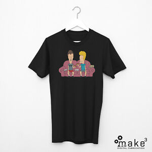 T-shirt Beavis and Butt-head (cartoon mtv anni 90 telefilm tshirt)