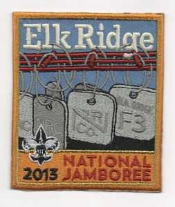 Parche National Jamboree Sub Camp 2013, F3 Elk Ridge, ¡como nuevo! - Imagen 1 de 1