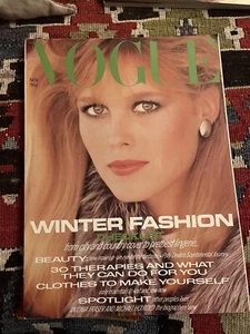 VOGUE: November 1980 — Nancy Donahue — excellent— 268pp - Picture 1 of 7