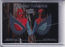 Spider-Man Homecoming Upper Deck Webbed Threads Dual Relic Tom Holland #WTD9
