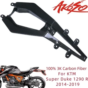 2014-2019 Carbon Fiber For KTM Super Duke 1290 R Rear Tail License Plate Hoder - Picture 1 of 10