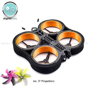 RC CineBoy 3" 146mm Cine Whoop Frame FPV Quadcopter Duct for FPV Drone DJI Race